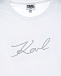 Толстовка с вышитым логотипом Karl Lagerfeld kids | Фото 3