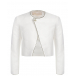 Белый пиджак с застежкой на одну пуговицу Genny | Фото 1