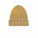 Желто-серая шапка в вертикальную полоску Catya | Фото 1