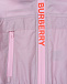 Розовая ветровка с капюшоном Burberry | Фото 3