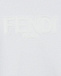 Бело-серый свитшот с ажурной отделкой Fendi | Фото 3