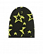 Черная шапка с желтыми звездами Catya | Фото 2