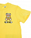 Комплект: футболка и брюки, желтый Moschino | Фото 6