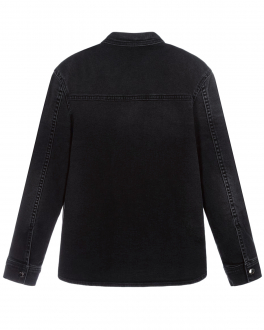Черная джинсовая куртка-рубашка Dolce&Gabbana Черный, арт. L43S51 LDA05 N0000 | Фото 2