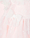 Розовое платье с рюшами Aletta | Фото 3