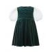 Зеленое бархатное платье Paade Mode | Фото 1