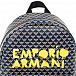 Рюкзак со сплошным принтом и логотипом, 35х25х12,5 см Emporio Armani | Фото 6
