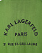 Зеленая спортивная куртка с отделкой в полоску Karl Lagerfeld kids | Фото 5