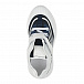 Черно-белые кроссовки с лого Emporio Armani | Фото 4