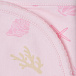 Розовое одеяло с морским принтом Lyda Baby | Фото 3