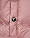 Розовый стеганый комбинезон с логотипом Burberry | Фото 4