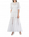 Белое платье с кружевной отделкой Charo Ruiz | Фото 2