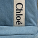 Рюкзак деним, лого на ручках Chloe | Фото 4