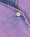 Удлиненная джинсовая куртка розового цвета MM6 Maison Margiela | Фото 4