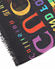 Платок с разноцветным принтом в виде надписей GUCCI | Фото 3