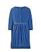 Голубое бархатное платье Emporio Armani | Фото 2