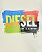 Свитшот с лого в стиле color block Diesel | Фото 3