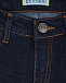 Темно-синие джинсы с принтом на заднем кармане  | Фото 4