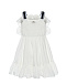 Платье рюшами, белое TWINSET | Фото 2