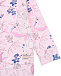 Розовая спортивная куртка с цветочным принтом Sanetta Kidswear | Фото 4
