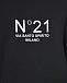 Черный свитшот с логотипом No. 21 | Фото 6