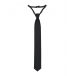 Черный однотонный галстук Prairie | Фото 1