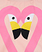 Розовый купальник с декором &quot;фламинго&quot; Stella McCartney | Фото 3