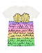 Платье-футболка с принтом &quot;ракушки&quot; Stella McCartney | Фото 1