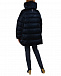 Удлиненная темно-синяя куртка-пуховик ADD | Фото 4