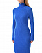 Трикотажное платье синего цвета Pietro Brunelli | Фото 9