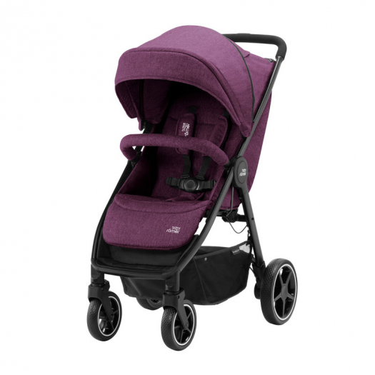 Коляска прогулочная B-Agile M Cherry Wine Britax Roemer | Фото 1