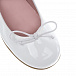 Белые лакированные туфли на каблуке Pretty Ballerinas | Фото 6
