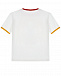 Белая футболка с логотипом и яркой отделкой Dolce&Gabbana | Фото 2