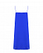 Синее платье с воротником аскот No. 21 | Фото 6