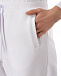 Белые спортивные брюки с полосками из стразов GCDS | Фото 8