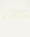 Белая футболка с рукавами-фонариками Fendi | Фото 3