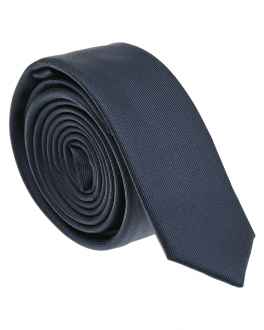 Синий шелковый галстук Antony Morato Синий, арт. MKTI00075-AF010001-7000 BLU | Фото 1