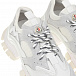 Белые кроссовки с логотипом Moncler | Фото 6