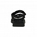 Сандалии черные на липучках с лого Dolce&Gabbana | Фото 3