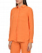 Оранжевая льняная рубашка 120% Lino | Фото 6
