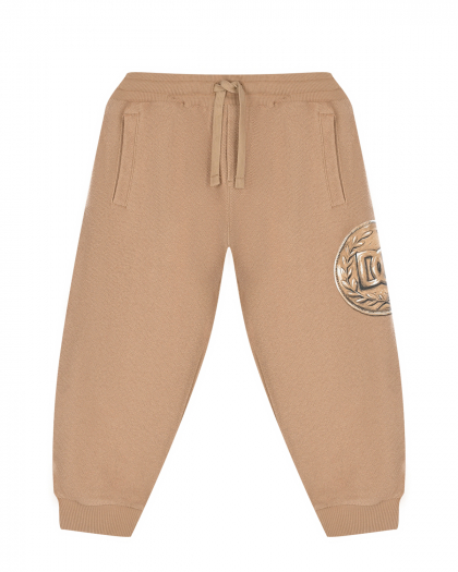 Спортивные брюки с принтом &quot;монета&quot; Dolce&Gabbana | Фото 1