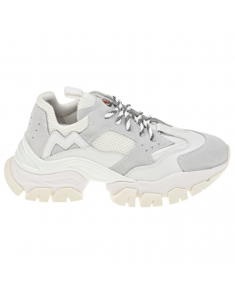 Белые кроссовки с логотипом Moncler Белый, арт. 4M70700 02SU1 001 | Фото 2