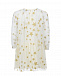 Белое платье с золотыми звездами Stella McCartney | Фото 2