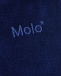 Синие спортивные брюки из велюра Molo | Фото 3