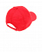 Красная бейсболка со стразами Moschino | Фото 2