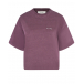 Фиолетовая футболка oversize ROHE | Фото 1