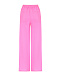 Розовые льняные брюки Nude | Фото 5