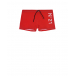 Красные плавки-шорты с логотипом No. 21 | Фото 1