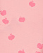Розовый свитшот с принтом &quot;яблоки&quot; Sanetta Kidswear | Фото 3