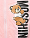 Ветровка с вертикальным лого, розовая Moschino | Фото 3